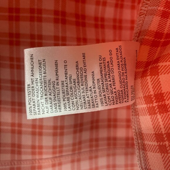 Urban Outfitters Skirt Pink Plaid Mini High Waist Y2K Preppy - Picture 9 of 13